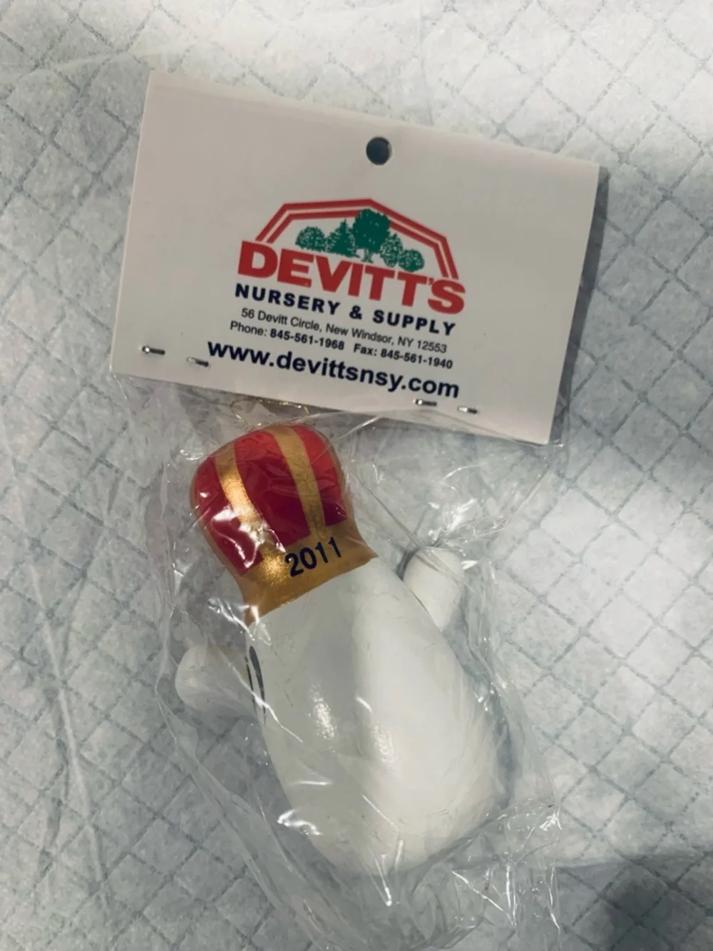 NWT Eggbert 2011 Ornament
